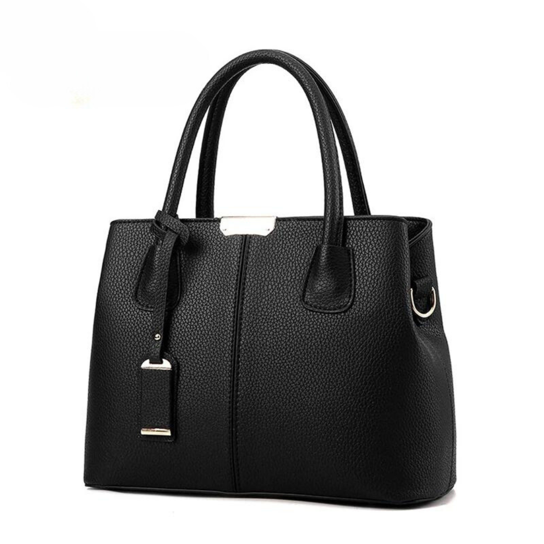 Solangin Textured Modern Handbag